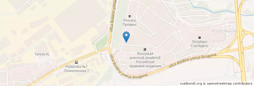 Mapa de ubicacion de Медцентр «Панацея» en Rusia, Distrito Federal Central, Óblast De Kaluga, Городской Округ Калуга.