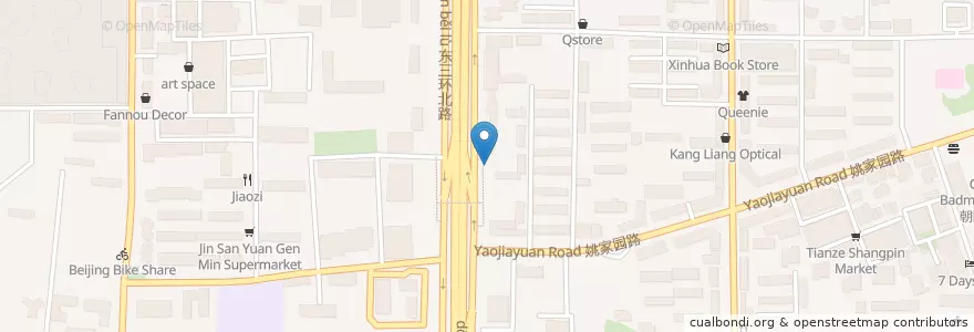 Mapa de ubicacion de Matsuko en China, Beijing, Hebei, 朝阳区 / Chaoyang.