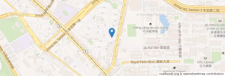 Mapa de ubicacion de 核果子工坊 en Tayvan, 新北市, Taipei.
