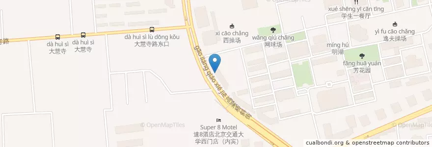 Mapa de ubicacion de 中国光大银行 en China, Beijing, Hebei, Haidian District.