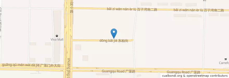 Mapa de ubicacion de Lily's American Diner en 中国, 北京市, 河北省, 朝阳区 / Chaoyang.