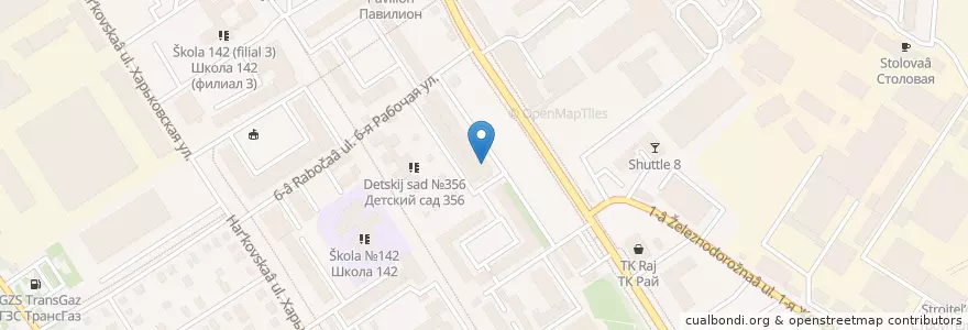 Mapa de ubicacion de Сбербанк en Rusland, Federaal District Siberië, Омская Область, Омский Район, Городской Округ Омск.