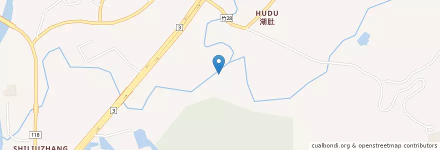 Mapa de ubicacion de 關西鎮 en Тайвань, Тайвань, Уезд Синьчжу, 關西鎮.