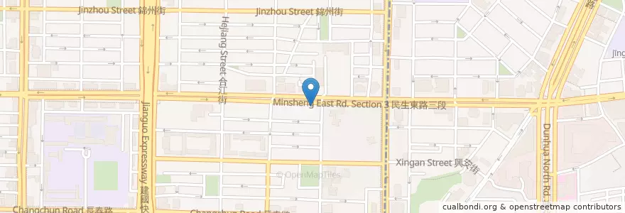 Mapa de ubicacion de 好日子早午餐 en 台湾, 新北市, 台北市, 松山区.