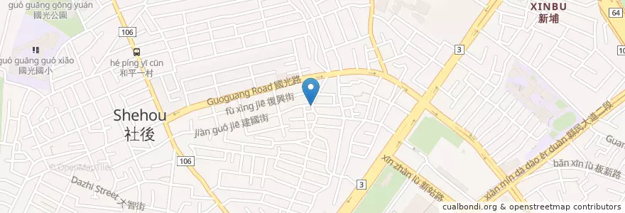 Mapa de ubicacion de 好初早餐DeˇLi en 臺灣, 新北市, 板橋區.