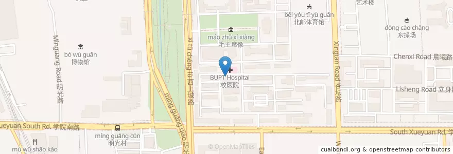 Mapa de ubicacion de 零壹时光咖啡馆 en 中国, 北京市, 河北省, 海淀区.