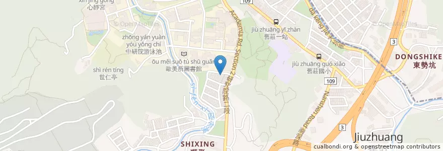Mapa de ubicacion de 阿鳳米粉湯 en 臺灣, 新北市, 臺北市, 南港區.