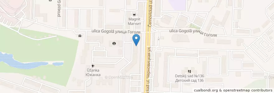Mapa de ubicacion de Стоматологическая поликлиника №3 en Rusia, Distrito Federal Central, Óblast De Riazán, Городской Округ Рязань.