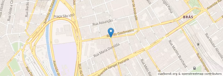 Mapa de ubicacion de Cantina Gigio en Brasil, Región Sudeste, San Pablo, Região Geográfica Intermediária De São Paulo, Região Metropolitana De São Paulo, Região Imediata De São Paulo, San Pablo.