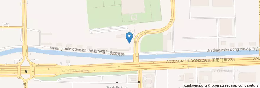 Mapa de ubicacion de Tango en Китай, Пекин, Хэбэй, Район Дунчэн.