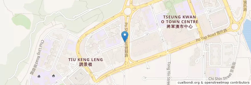Mapa de ubicacion de 公眾單車泊位 en 中国, 广东省, 香港 Hong Kong, 新界 New Territories, 西貢區 Sai Kung District.