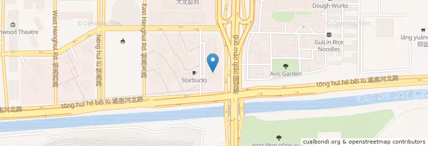 Mapa de ubicacion de Grandma's Kitchen en 中国, 北京市, 河北省, 朝阳区 / Chaoyang.