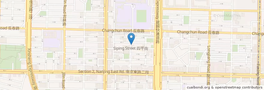 Mapa de ubicacion de 御串房 en Tayvan, 新北市, Taipei, 中山區.