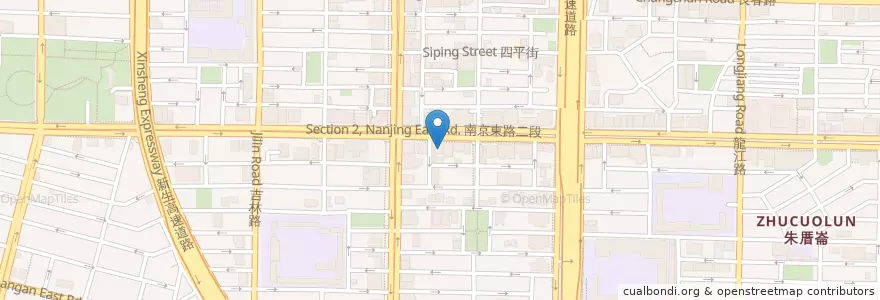 Mapa de ubicacion de 丰和日麗 en Taiwan, Nuova Taipei, Taipei, Distretto Di Zhongshan.