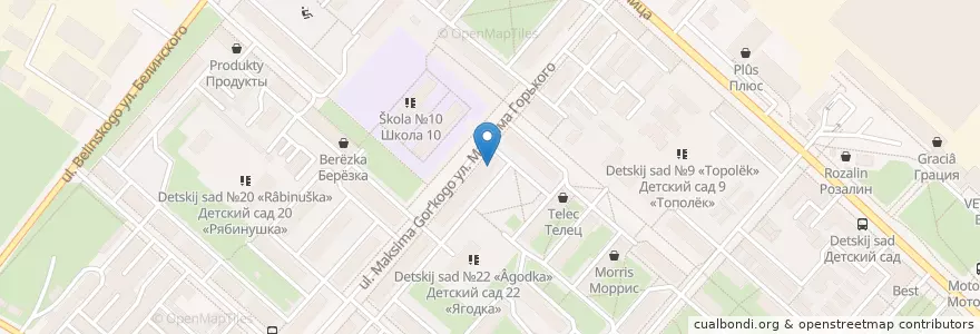 Mapa de ubicacion de Центральная детская библиотека en Russia, Ural Federal District, Sverdlovsk Oblast, Восточный Управленческий Округ, Irbitsky District, Городской Округ Ирбит.