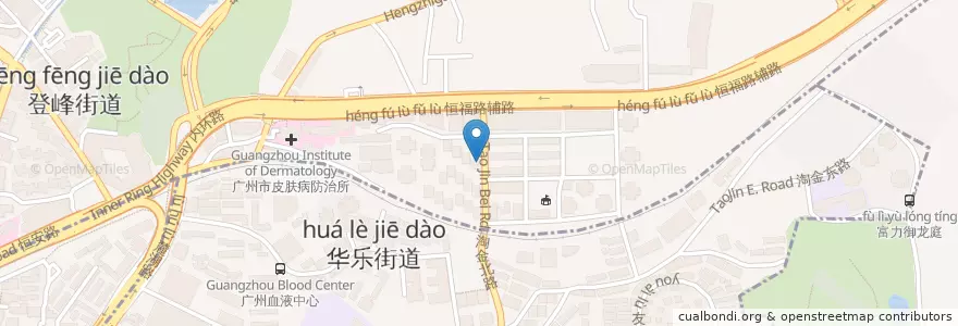 Mapa de ubicacion de Honeyhouse 美意小馆(甜蜜小栈) en Китай, Гуандун, Гуанчжоу, 越秀区.