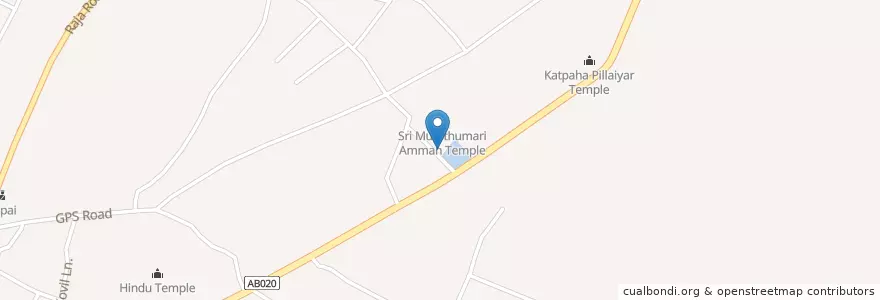 Mapa de ubicacion de Saraswathy Community Centre and Pre School en スリランカ, 北部州, ジャフナ県.