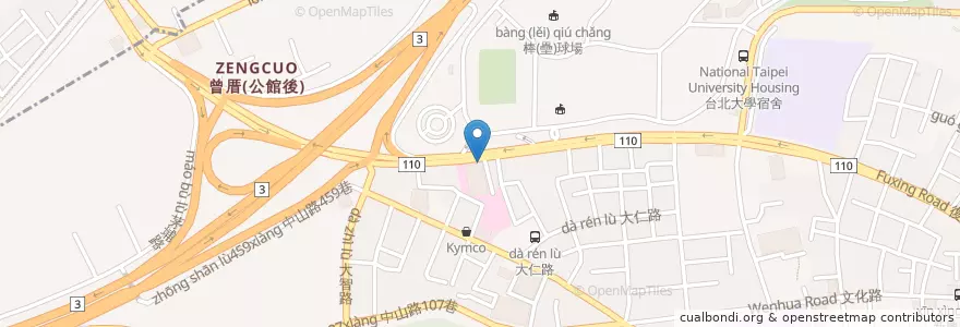 Mapa de ubicacion de 限時普通雙用信筒 en تایوان, 新北市, 三峽區.