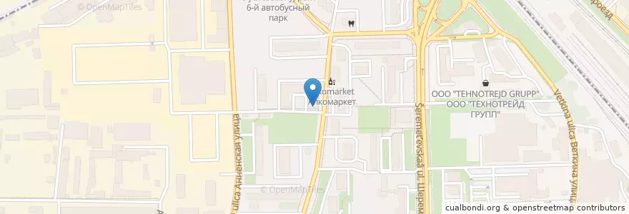 Mapa de ubicacion de Дежурная аптека en ロシア, 中央連邦管区, モスクワ, Северо-Восточный Административный Округ, Район Марьина Роща.
