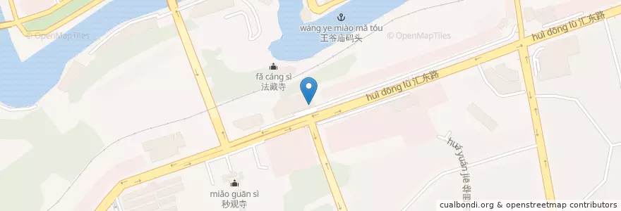 Mapa de ubicacion de 自贡市图书馆 en Китай, Сычуань, Цзыгун, 自流井区.