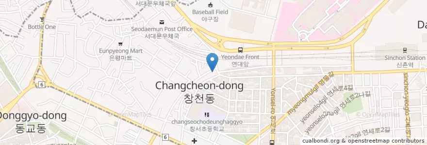Mapa de ubicacion de 공영주차장 en 韩国/南韓, 首尔, 麻浦區.