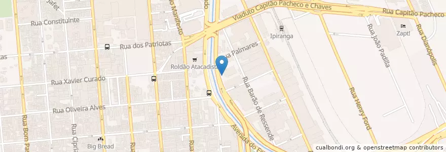 Mapa de ubicacion de Churrascaria Novilho de Prata en Brezilya, Güneydoğu Bölgesi, Сан Паулу, Região Geográfica Intermediária De São Paulo, Região Metropolitana De São Paulo, Região Imediata De São Paulo, Сан Паулу.