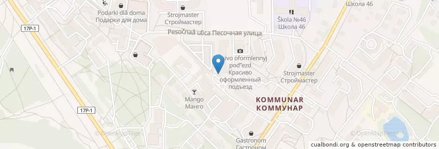 Mapa de ubicacion de Отель для двоих en Rusia, Distrito Federal Central, Óblast De Vladímir, Городской Округ Владимир.