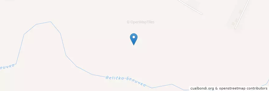 Mapa de ubicacion de Старобелицкий сельсовет en Rússia, Distrito Federal Central, Oblast De Kursk, Конышёвский Район, Старобелицкий Сельсовет.