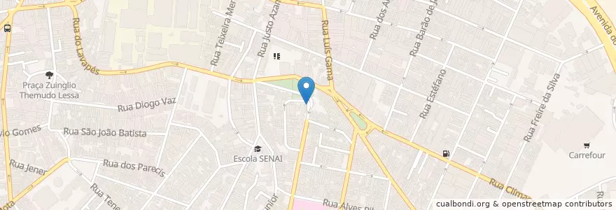 Mapa de ubicacion de Paróquia São Joaquim en Бразилия, Юго-Восточный Регион, Сан-Паулу, Região Geográfica Intermediária De São Paulo, Região Metropolitana De São Paulo, Região Imediata De São Paulo, Сан-Паулу.