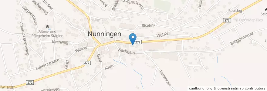 Mapa de ubicacion de Dr. Rudin en سوئیس, Solothurn, Amtei Dorneck-Thierstein, Bezirk Thierstein, Nunningen.