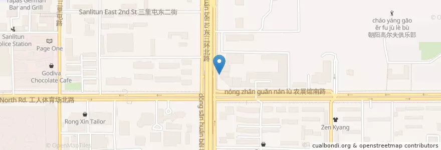 Mapa de ubicacion de Spice Temptation en 中国, 北京市, 河北省, 朝阳区 / Chaoyang.