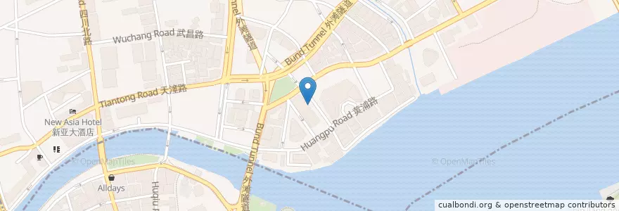 Mapa de ubicacion de Starbucks en Çin, Şanghay.