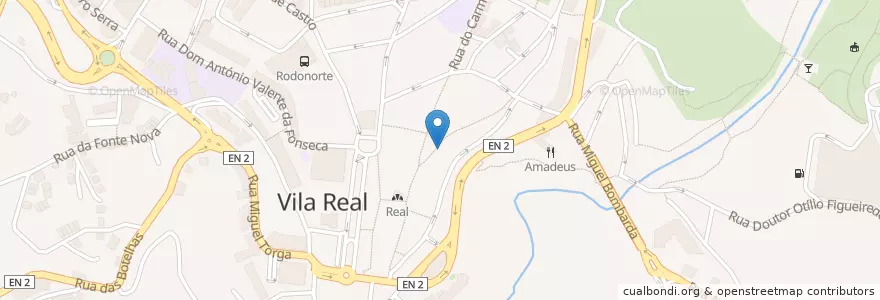 Mapa de ubicacion de Farmácia Batista en Portekiz, Norte, Vila Real, Douro, Vila Real, Vila Real.