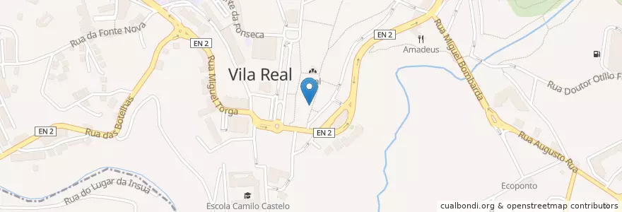 Mapa de ubicacion de Oh, Faxabor en Portugal, Norte, Vila Real, Douro, Vila Real, Vila Real.