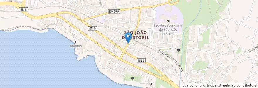 Mapa de ubicacion de CSC-00005 en 포르투갈, Área Metropolitana De Lisboa, Lisboa, Grande Lisboa, Cascais, Cascais E Estoril.