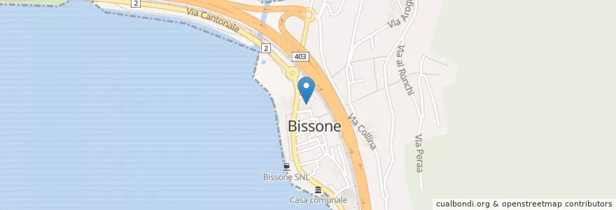 Mapa de ubicacion de Farmacia Sant' Antonio en 瑞士, Ticino, Distretto Di Lugano, Lago Di Lugano, Circolo Del Ceresio, Bissone.