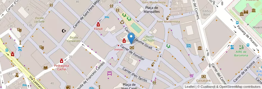 Mapa de ubicacion de 358 - Gombau 24 en Spain, Catalonia, Barcelona, Barcelonès, Barcelona.