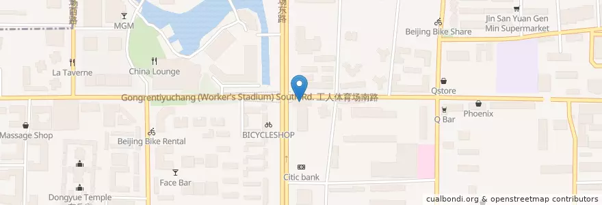 Mapa de ubicacion de Xiaolongbao en 中国, 北京市, 河北省, 朝阳区 / Chaoyang.