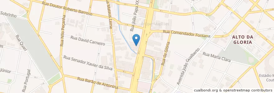 Mapa de ubicacion de Dom Milton en 브라질, 남부지방, 파라나, Região Geográfica Intermediária De Curitiba, Região Metropolitana De Curitiba, Microrregião De Curitiba, 쿠리치바.