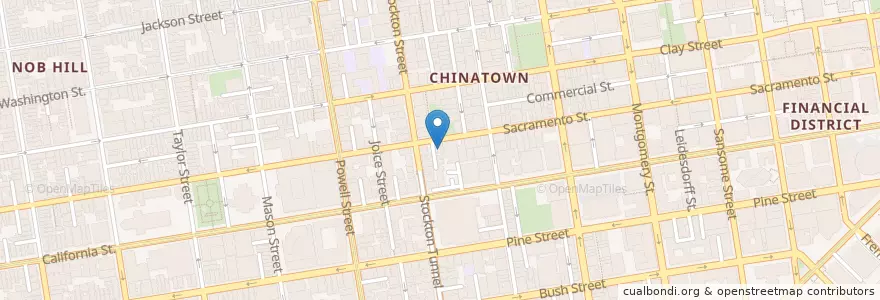 Mapa de ubicacion de Saint Mary's Chinese Day School en Estados Unidos De América, California, San Francisco, San Francisco.