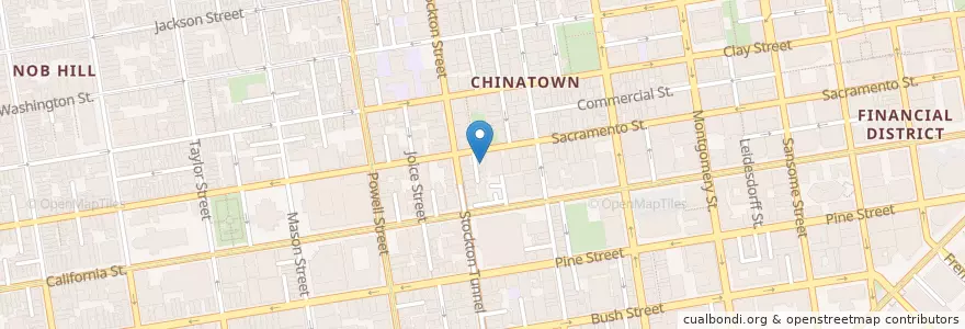 Mapa de ubicacion de Saint Mary's Chinese Language School en United States, California, San Francisco City And County, San Francisco.