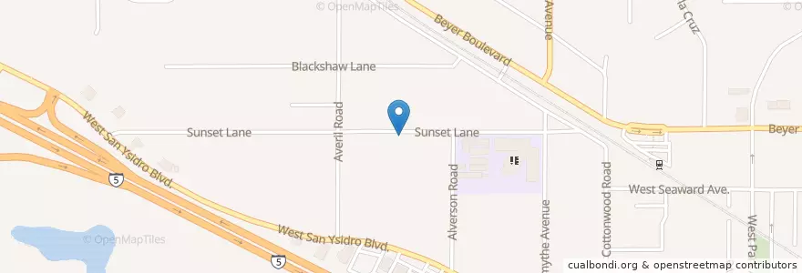 Mapa de ubicacion de Faith Apostolic Assembly Church en Stati Uniti D'America, California, San Diego County, San Diego.