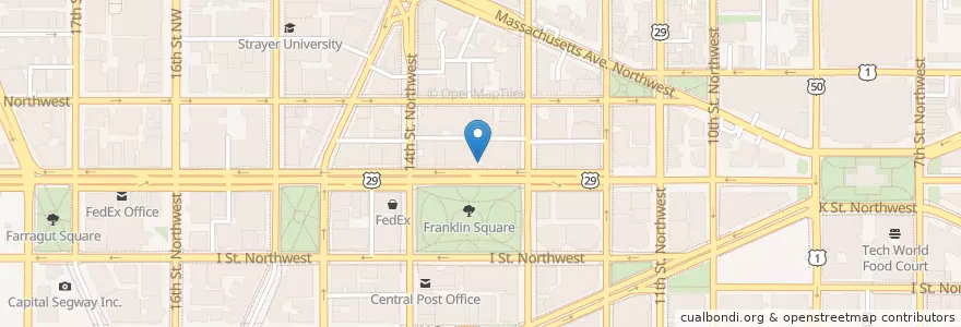 Mapa de ubicacion de Almas Temple en Verenigde Staten, Washington D.C., Washington.