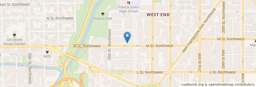 Mapa de ubicacion de Betty Ford Comprehensive Center en Verenigde Staten, Washington D.C., Washington.