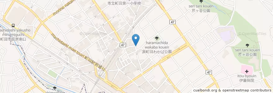 Mapa de ubicacion de 李家本舗 en Япония, Токио, Матида.