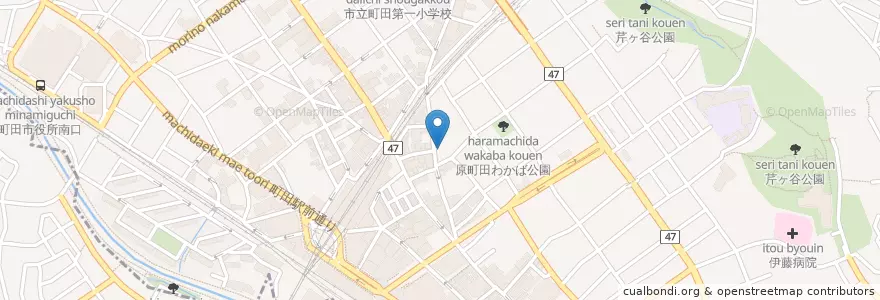 Mapa de ubicacion de いくどん en Giappone, Tokyo, 町田市.