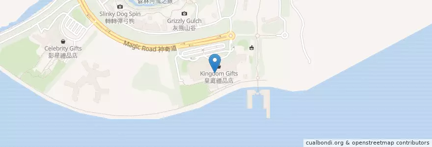 Mapa de ubicacion de 晶荷軒 Crystal Lotus en China, Hongkong, Guangdong, New Territories, 離島區 Islands District.