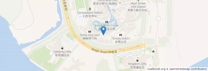 Mapa de ubicacion de Frozen Lollipops Cart en China, Hongkong, Guangdong, New Territories, 離島區 Islands District.