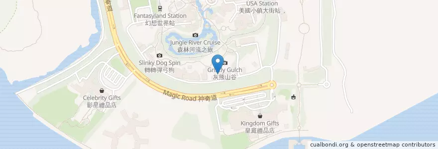 Mapa de ubicacion de 急救站 en 中国, 香港, 广东省, 新界, 離島區.