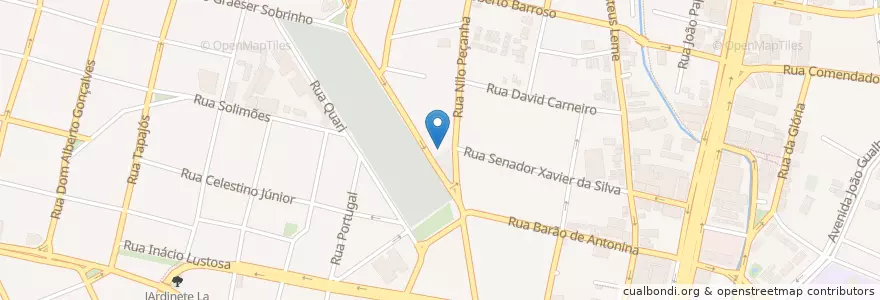 Mapa de ubicacion de Café Skate Bar en Brazil, South Region, Paraná, Região Geográfica Intermediária De Curitiba, Região Metropolitana De Curitiba, Microrregião De Curitiba, Curitiba.